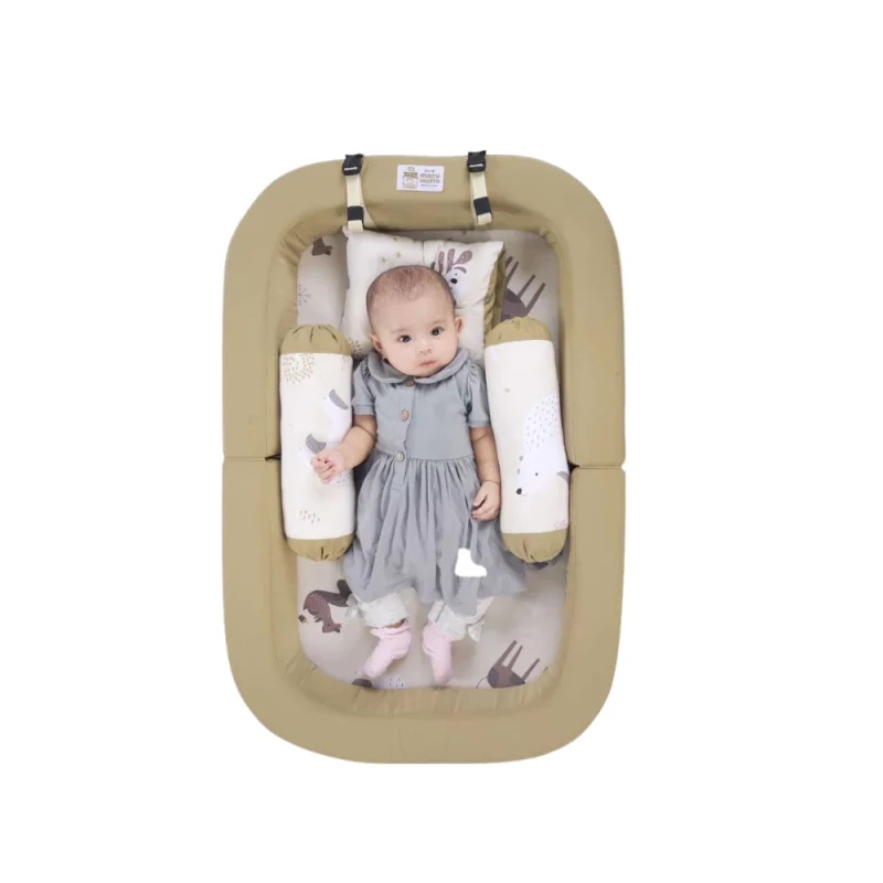 Morumotto Kasur Bayi Lipat dan Kelambu 3in1 Little Wild Series